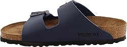 Birkenstock Unisex Arizona Navy Sandals - 11-11.5