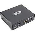 Tripp Lite HDMI Audio De-Embedder / Extractor, UHD 4K x 2K @ 30Hz (P130-000-AUDIO),Black