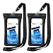 Mpow 084 Waterproof Phone Pouch Floating, IPX8 Universal Waterproof Case Underwater Dry Bag Compatible iPhone 11 Pro Max/XS Max/XR/X/8P/7P Galaxy S10/S9 Note 10/9 Google Pixel Up To 6.5" (Black+Black) primary
