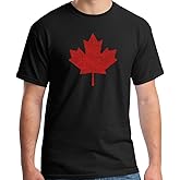 Canadian Flag T-Shirt Canada Pride Maple Leaf Vintage Graphic Tee Top