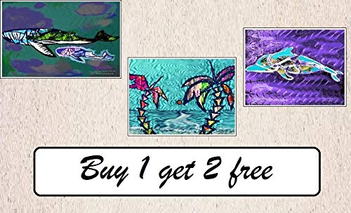 Amazon Com Ocean Themed Nursery Wall Art Prints Set Of 3 Unframed 8 5 In X 11 In Handmade