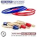 Epitomie Fitness Loop & Hoop Ring Toss Game (Premium) - Ring Toss Games Set with 4 Quoits Rope Rings, 4 Plastic Rings & Carry Bag (Indoor & Outdoor Family Fun)