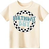 Cheerilulu Birthday Boy Toddler T-Shirt, Happy Birthday Dude Shirt