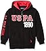 U.S. Polo Assn. Big Boys' Fleece Hoody, Black, 10/12