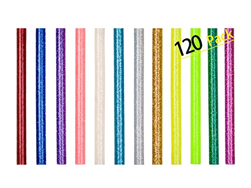 120 PACK Hot Glue Sticks for Glue Gun DIY Art Craft and PDR - Thumbnail 7