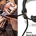 FIBO STEEL 10 Pcs Braided Leather Bracelets for Men Women Cuff Bracelet,Adjustable
