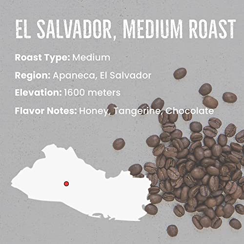 Mt. Comfort Coffee El Salvador Medium Roast, 12 oz Bag Locally