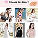 Bra inserts,Women's Bra Pads Inserts Push Up Silicone Bra Breast -By Songwin