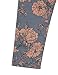 Tunic Casual Blouse,Laksmi Womens Casual 3/4 Sleeve V Neck Pleated Floral Flowy Tunic Blouse,Multicolor Grey XX-Large