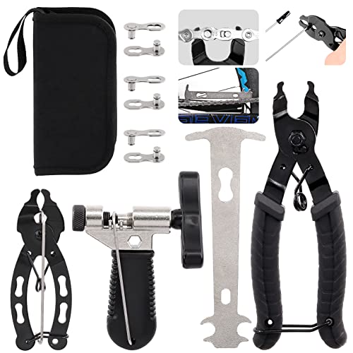 Mardatt 7Pcs Bicycle Chain Removal Tool Kit Set