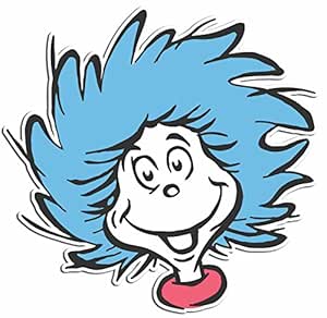 Eureka Dr. Seuss Thing 1 Paper Cut Outs by Eureka: Amazon.es: Salud y