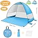 SLB Pop Up Beach Tent, Sun Shelter Shade Easy Up Portable Anti UV Cabana Beach Umbrella for Outdoor 3 or 4 Person