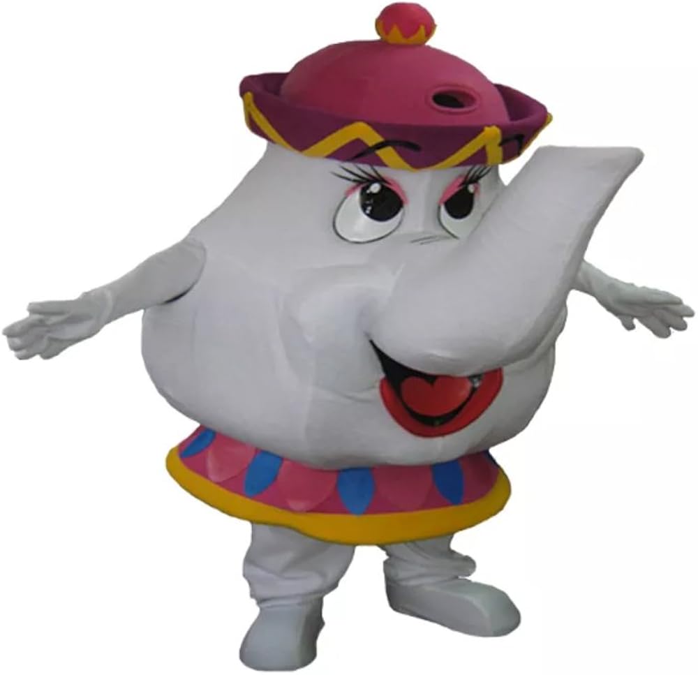 KF Mrs Potts Teapot From Beauty and The Beast Mascot