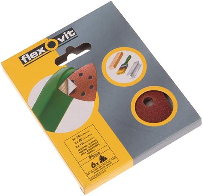 Flexovit FLV26721 Multi-Sheets, Assorted - Image 3