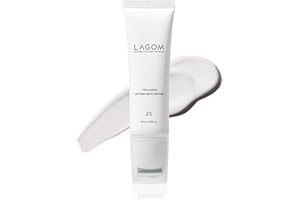 LAGOM Collagen Lifting Neck Cream with Massage Roller for Jawline and Face, Wrinkle Care, Korean Skincare 1.69 Fl Oz