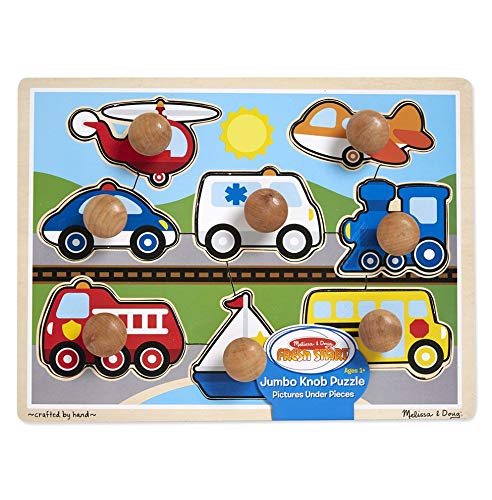 6 Melissa+Doug+Vehicles+Wooden+Puzzle