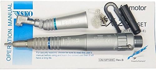 Oubo- EX-203 Low Speed Set Contra Angle with Air Motor Kit 2 Holes (4 Hole)