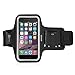 iPhone 6 Armband, Anker Sport Armband for iPhone 6 (4.7 inch) with Headphone and Key Slots and 2 Extra Cuttable Velcro Strips