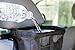 Auto Litter Bag , Car Trash Bag & Organizer By Konsait - Car Garbage Bag - Keep Your Car tidy and Clean - Stylish and Durable Black Cloth Exterior - Wipe Clean leakprof Interior