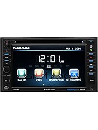 Planet Audio P9640B Double Din, Touchscreen, Bluetooth, DVD/CD/MP3/USB/SD AM/FM Car Stereo, 6.2 Inch Digital LCD Monitor, Wireless Remote
