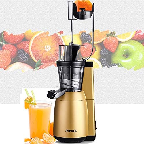 Slow Masticating Juicer,ROVKA High Vitamin Juice Extractor,3.15 Inches