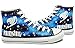 Telacos Fairy Tail Anime Logo Cosplay Shoes Canvas Shoes Hand-Painted Shoes Sneakers Luminous