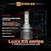 Stark Industries [Upgraded] Luxx ES Series - 80W All-in-One 360 degrees Kit - Cool White 6000K 6K - High Beam - 9,000 lm - 9005/HB3