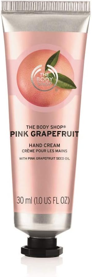 The Body Shop Unisex Hand Cream, Pink Grapefruit 30 ml, CORE - PINK GRAPEFRUIT, 30 ml (Pack of 1)