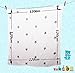 Amazing Muslin Baby Swaddle Blankets - SAFE & Extra SOFT with Hypoallergenic Qualities | Nursery for Newborn Boys And Girls | 100% Organic Cotton | Nursing Receiving Unisex White Gray Swaddles