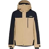 Oakley Mens Thermonuclear TBT Insulated Jacket, Pebble, Large