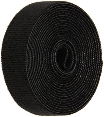 Velcro 1804-ow-pb/B negro Nylon onewrap correa de Velcro, Gancho y bucle, 1 cm de ancho, 10 de longitud