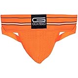 GOLBERG G Mens Jockstrap Underwear - Orange - Size Medium (32-38 Inch) - Athletic Supporter