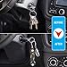 Compact Key Organizer Keys Holder Keychain Made of Carbon Fiber Smart Bottle & Sim Opener Premium Pocket Key Chain Carabiner up to 24 Keys - Loop Piece for Car FOB - Great Gift for Mens (Carbon fiber)