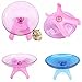 Zehui Cute Ultra-Quiet Non Slip Hamster ToyStable Flying Saucer Jogging Exercise Wheel Roller for Small Pets Blue 7