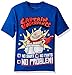 Captain Underpants boys Captain Underpants Short Sleeve T-shirt T Shirt, Royal, Small US