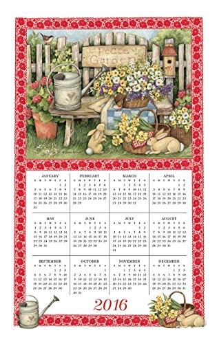 2016 Home Is Where the Heart Is Calendar Towel