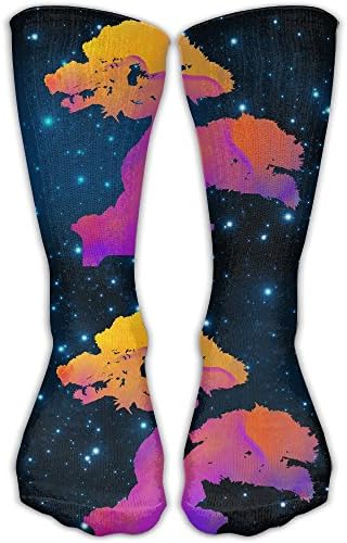 Wtercolor Japanese Bonsai Tree Unisex Non-Slip Socks Sport Socks Cushion Crew Sock Christmas Gift