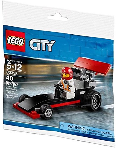 LEGO 30358 CITY MINI Dragster Polybag set 40pcs