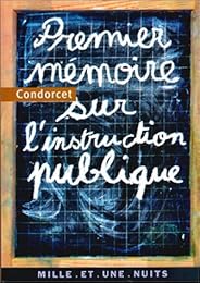 Premier mémoire sur l'instruction publique