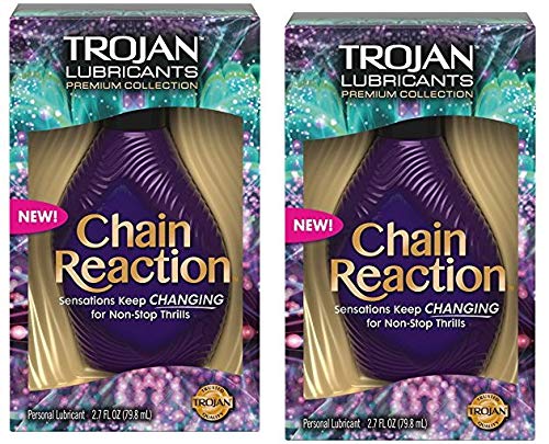 trojan chain reaction personal lubricant Trojan Arouses & Releases Personal Lubricant main image 1