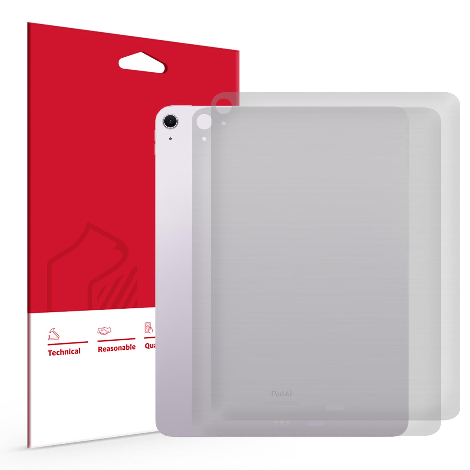Photo 1 of skoko [2 Pack] Transparent Matte Back Protector Compatible with iPad air M3 M2 13 inch 6-7th Gen Released in 2024 2025, Easy Installation, Matte Clear Skin/Case-Friendly