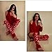 Women Knee High Socks Long Boot Socks Winter Cable Knit Leg Warmers (One size, red)