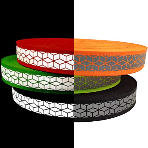 image for Ruby Herty High Visibility Reflective Tape Strip, Fabric Florescent Re