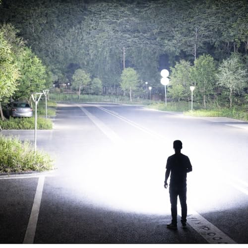 Lanterna T9 Tática LED Recarregável P50 Alta Potência 1200 Lumens Zoom Longo Alcance Ajustável Profissional - 3 Modos de Iluminação - Camping Trilhas Emergência Resistente e Compacta