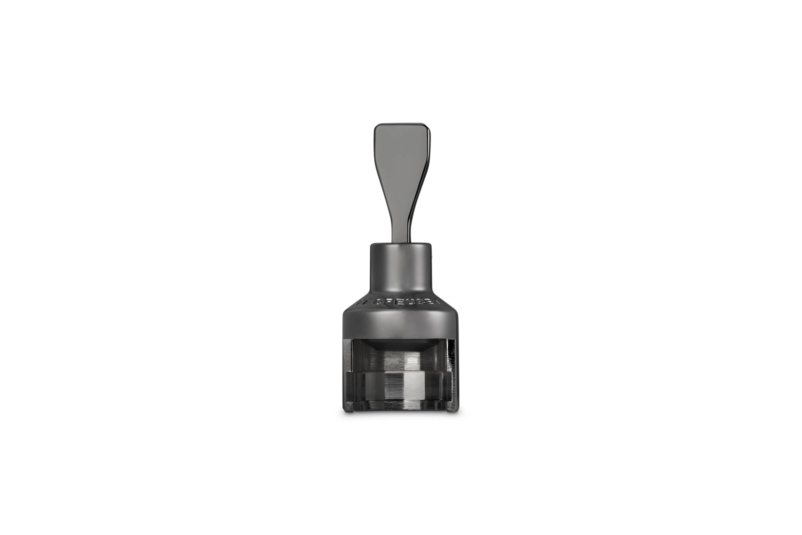 Le Creuset Metal Crown Sparkling Wine Stopper, Model SW-101, Ideal for Champagne, Black Nickel with LC Logo, 59989016000625 โ image 1