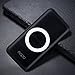 Qi Wireless Charger with Portable Charger 2 in 1 MOPO High Capacity 12000mAh Portable Power Bank Charger External Battery Pack For iPhone 8 8 Plus iPhone X Samsung Galaxy S8 S8+ Note 8 and More(Black)