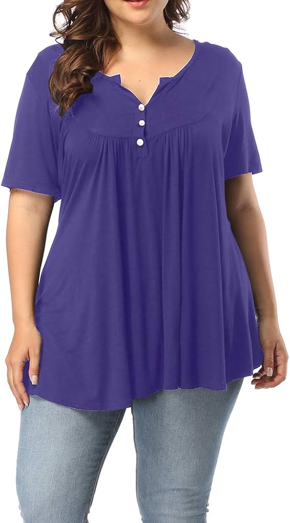 Plus Size Women Long Sleeve Tops 