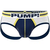 Pump! Recharge Jock Men's Jockstrap Underwear, Athletic Support Jockstraps with Backless Design