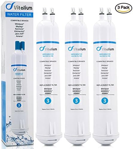 4396841 Water Filter 4396710 EDR3RXD1 Replacement for Pur Water Filter 4396841 Kenmore 9083 9030 Filter 3 (Pack 3)