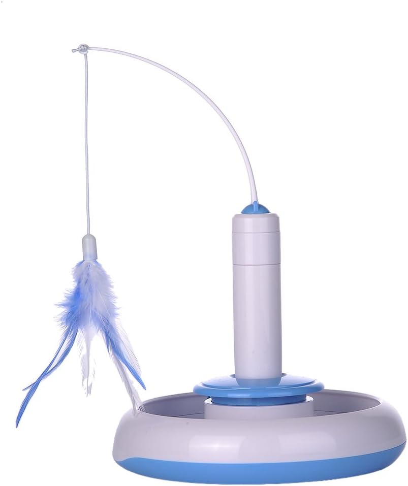 WIDEN Pet Cat Electric Teaser Toy Interactive Toys for Cat without batteries